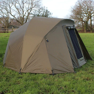 Abode® Carp Fishing 1 Hombre Cochecito-Capucha Vivero Sistema Doble Piel Foto 1 de 4