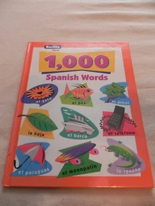 Berlitz Kids, 1,000 Spanish Words 1998 Hardcover - Picture 1 of 9