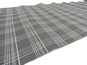 Autostoff Clark VW Golf GTD grauer Streifen Rückseite 3 mm Schaum + Charmeuse - Bild 1 von 3