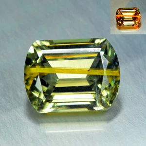 7.05Ct Fancy Cut, VVS-Clarity Olive Green to Red Color Change Unheated Diaspore - Picture 1 of 2