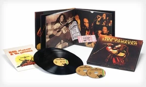 BOB MARLEY LIVE FOREVER: SUPER DELUXE EDITION 2CDs + 3VINYL + HARDCOVER BOOK SET - Imagen 1 de 3