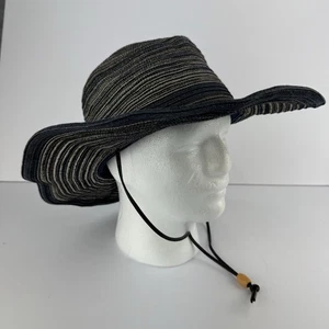 Broner Damen Sonnenhut Milinary Drahtrand Kinnriemen mehrfarbig - Bild 1 von 6