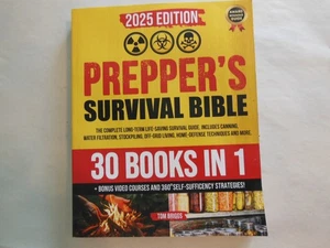 Prepper's Survival Bible 2025 Edition, 30 Books in 1 for Home Defense & Off Grid - Picture 1 of 7
