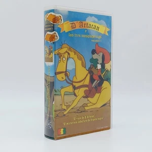 VHS Película PAL España D'Artacan Dartacan 1997 castellano Dogtanian Film Spain - Imagen 1 de 5