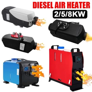 12V 2KW-5KW-8KW Diesel Air Heater LCD Thermostat Car Truck Van Caravan Motorhome - Picture 1 of 20