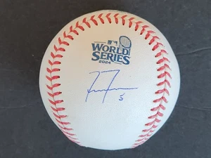 Béisbol Freddie Freeman Autografiado Serie Mundial 2024 Firmado Certificado de Autenticidad JSA - Imagen 1 de 3