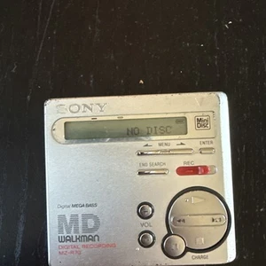 Sony portable MZ-R70 Minidisk Minidisc Walkman Recorder funktionsfähig!! - Bild 1 von 4