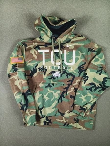 Sudadera con Capucha Nike TCU Horned Frogs Unisex Grande Equipo de Apreciación Militar Edición - Imagen 1 de 13