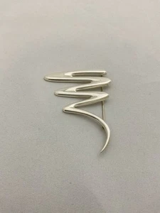 TIFFANY&Co. Large Scribble Brooch Silver 925 #336 - Picture 1 of 6