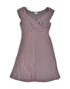 J. CREW Womens Empire Dress US 10 Large Grey Cotton GC07 - Picture 1 of 3