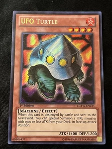 Yugioh - 1X UFO Schildkröte - Secret Rare - 1. Auflage - LCYW-DE233 - Light Play - Bild 1 von 2