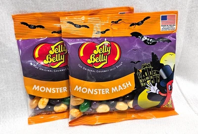 Monster Mash Jelly Belly Original Jelly Beans Candy 3.5 oz Assorted 2 Bags Total - Image 1 of 3