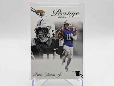 2024 Panini Prestige BRIAN THOMAS JR #321 Rookie Jacksonville Jaguars RC - Image 1 of 2