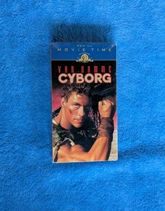 CYBORG VHS Tape 1989 Sci-fi Action Martial Arts Jean Claude Van Damme NEW SEALED - Imagen 1 de 4