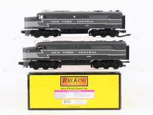 O Gauge 3-Rail MTH RailKing 30-2242-0 NYC ALCO PA/A Diesel Set w/ Loco-Sound - Picture 1 of 21