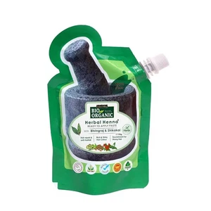IndusValleyBioOrganic Herbal Henna With Bhringraj & Shikakai - 150 G, Brown - Picture 1 of 8