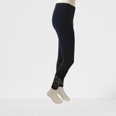 Sympli Canada Lace Ankle Pants Womens 6 Black — 第 1/4 张图片