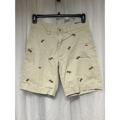 Polo Ralph Lauren Bulldog Embroidered Classic Fit Chino Short Mens Size 30 - Image 1 of 4
