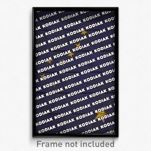 Kodiak Alaska Poster (AK City Souvenir 11x17 Town Print) - Picture 1 of 1