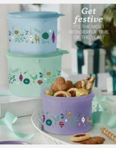 Tupperware Weihnachten Traditionen Kanister Set - Neu in Verpackung - Bild 1 von 2