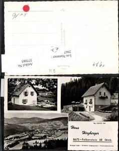 377085,Falkenstein b. Fischbach Totale Haus Hirzberger Mehrbildkarte - Bild 1 von 1