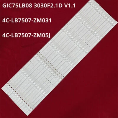 TCL GIC75LB08 3030F2.1D V1.1 LED strips（12） For 75S425LACA 75S421 75S423 75S425 - Image 1 of 4