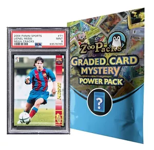 Zoo Packs Tarjeta de Fútbol Clasificada PSA Paquete Misterioso | Tarjeta de Fútbol Clasificada PSA | Grado... - Imagen 1 de 1