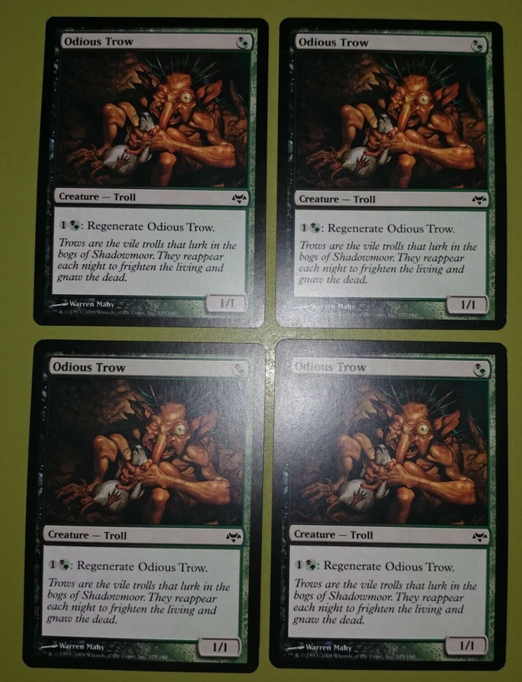 Odious Trow x4 Eventide 4x Playset Magic the Gathering MTG - Image 1 of 1