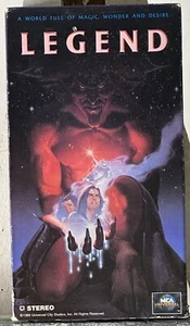 Legend Vintage VHS Movie Video Tape 1986 Fairies Goblins Cult Classic - Picture 1 of 10