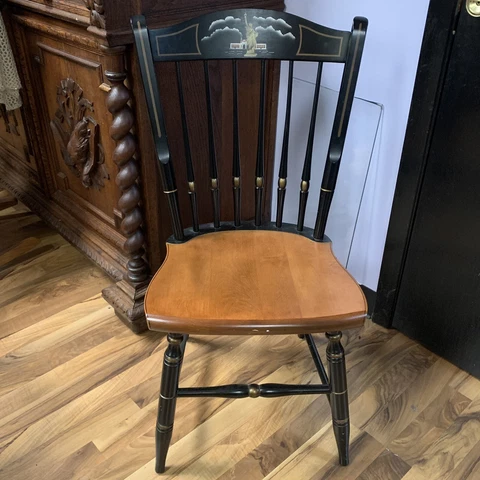 VTG 1986 Hitchcock Hand Made Statue of Liberty Limited Edition Chair #1564/2000 Cover