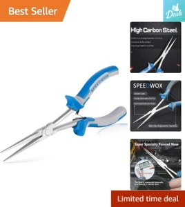 Precision Needle Nose Pliers - 7 Inch - Jewelry Making & Small Object Gripping - Picture 1 of 13