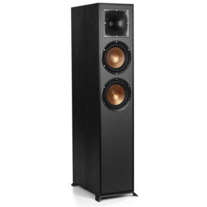 Klipsch Reference R-620F Floorstanding Speaker, Black Textured Wood Grain Vinyl - Picture 1 of 10