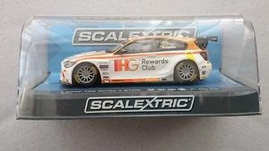 Scalextric C3784 BMW 125 Series 1 BTCC 2015 IHG No.111 Andy Priaulx NEW - Picture 1 of 7