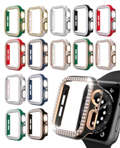 For iWatch Apple Watch Bling 3/SE/4/5/6 Protector Glitter Case 38/40/42/44mm - Picture 1 of 6