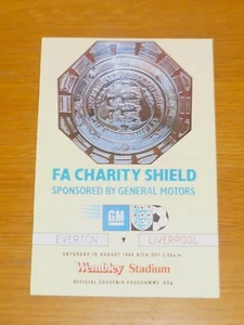 1984 Charity Shield***EVERTON v LIVERPOOL ***18th August 1984 - Picture 1 of 2