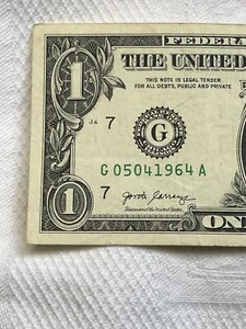 $1 2017 Birthday/Anniversary Fancy Serial # May 4, 1964 05/04/1964 Or 04/5/1964 - Picture 1 of 4