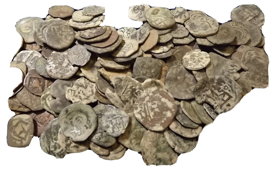 "Pirate Era"  Spanish Copper Cob Treasure Coin + FREE Bonus! - Image 1 of 3