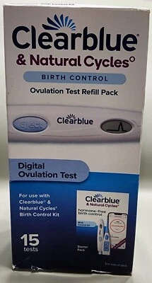 ClearBlue & Natural Cycle Test Ovulazione Refi1l Confezione 15 Test Scad. 09/2026 - Immagine 1 di 4