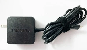 Adaptador de corriente alterna Samsung PA-1300-87 USB-C cargador 15V 30W para Chromebook Plus - Imagen 1 de 2