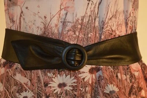 Women Fashion Soft Leather Waist Cinch Obi Belt Casual Formal Wedding Gift - Picture 1 of 3