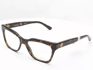 Tory Burch TY2081 1378 Cat Eye Dark Tortoise Womens Eyeglasses 52mm - Picture 1 of 6