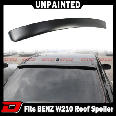 Alerón de techo tipo L apto para Mercedes Benz W210 1995-2001 EE. UU. sin pintar Foto 1 de 4