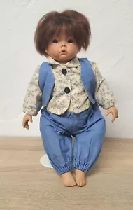 Artist Doll Porcelain Doll Doll Aaron Dianna Effner 30cm Collectors Vintage - Picture 1 of 13