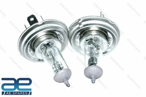 Par Halógeno Conversión Luz Bombilla H4 12v 100/90w P45t Para Ford Tractor ECS - Imagen 1 de 2