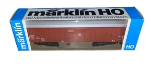 Marklin HO 4460 DB Swing Roof Wagon Long Box Car Freight Train In Original Box - Picture 1 of 2