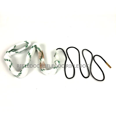 Reinigungsschnur m. Bürste u. Griff Flinte 12 GA Schrot 12er Bore Cleaner Snake