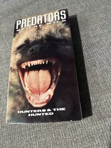 Predators of the Wild VHS: Hunters & The Hunted. 1992 Time Life video. Pre-owned - Picture 1 of 3