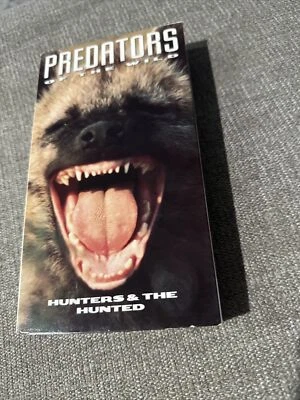 Predators of the Wild VHS: Hunters & The Hunted. 1992 Time Life video. Pre-owned - Image 1 of 3
