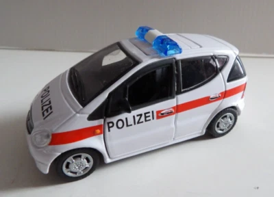 1/43 MERCEDES CLASSE A Polizei - police sans boite - Photo 1/4