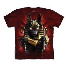 Anubis Soldier Adult T-Shirt Ancient Egyptian Mythology Battle Pharoah Mountain
